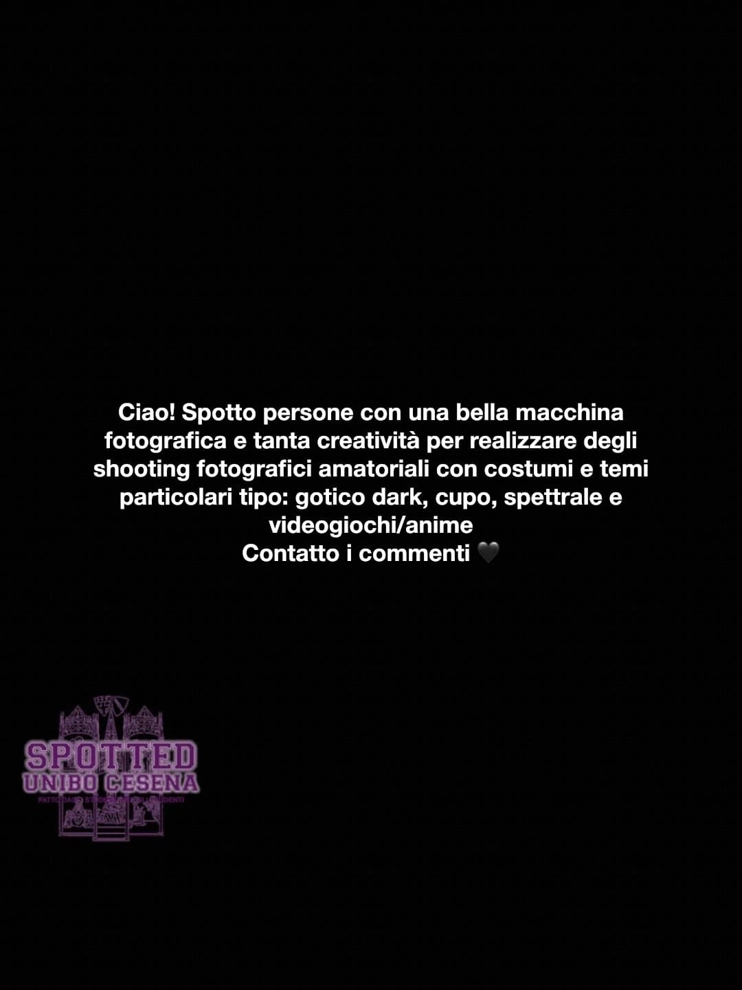 Post: Ciao! Spotto persone con una bella macchina fotografica e tanta creatività per realizzare degli shooting fotografici amatoriali con costumi …